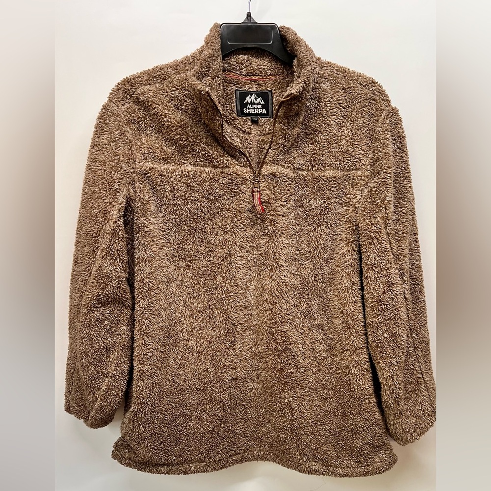 Alpine Sherpa quarter-zip pullover